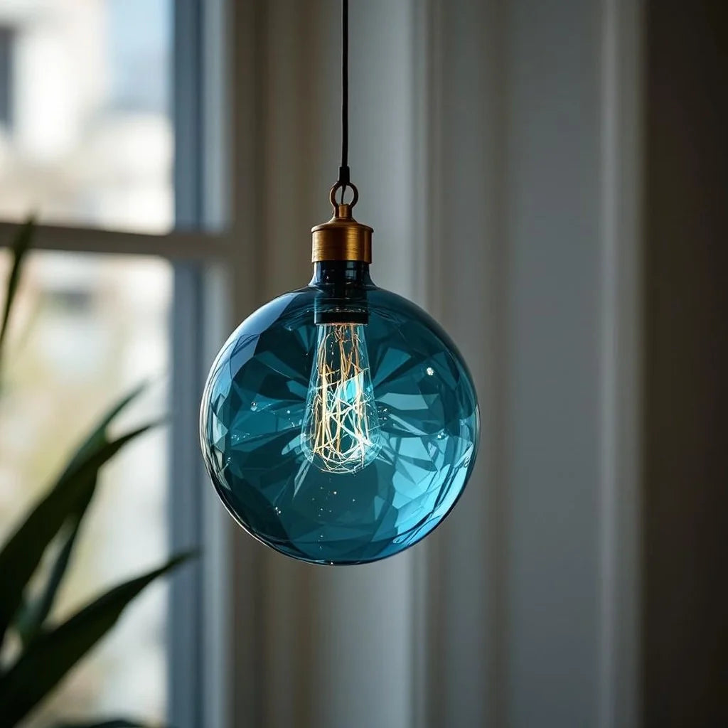 Ocean Glass Suncatcher Pendant